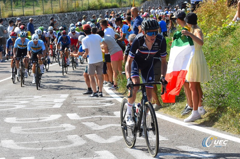 2021 UEC Road European Championships - Trento - Elite Men's Road Race Trento - Trento  179,2 km - 12/09/2021 - Romain Bardet (France) - photo Dario Belingheri/BettiniPhoto©2021